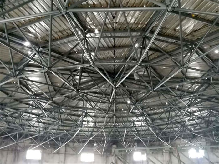 金华洗煤厂蓄水池网架